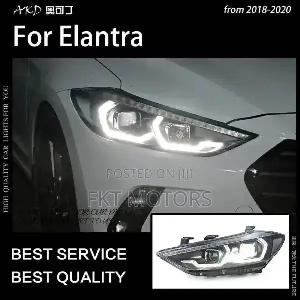 Hyundai Elantra Headlight Spec 2015,2016,2017,2018,2019