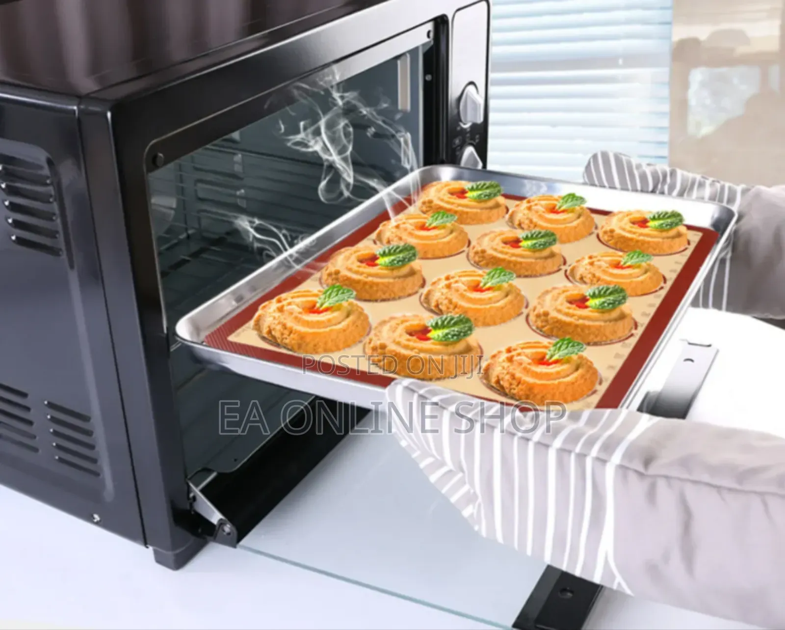 Non Stick Resuable Silicone Food Graded Baking Sheet Mat 30x40cm