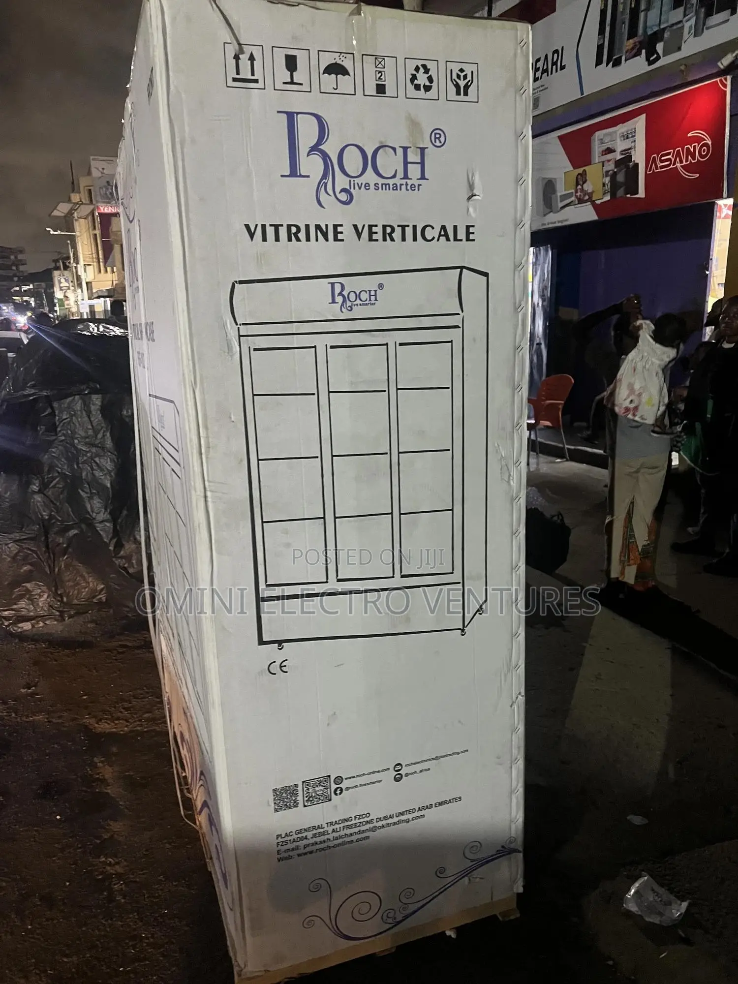 Brand New Roch Display Refrigerator 3 Doors