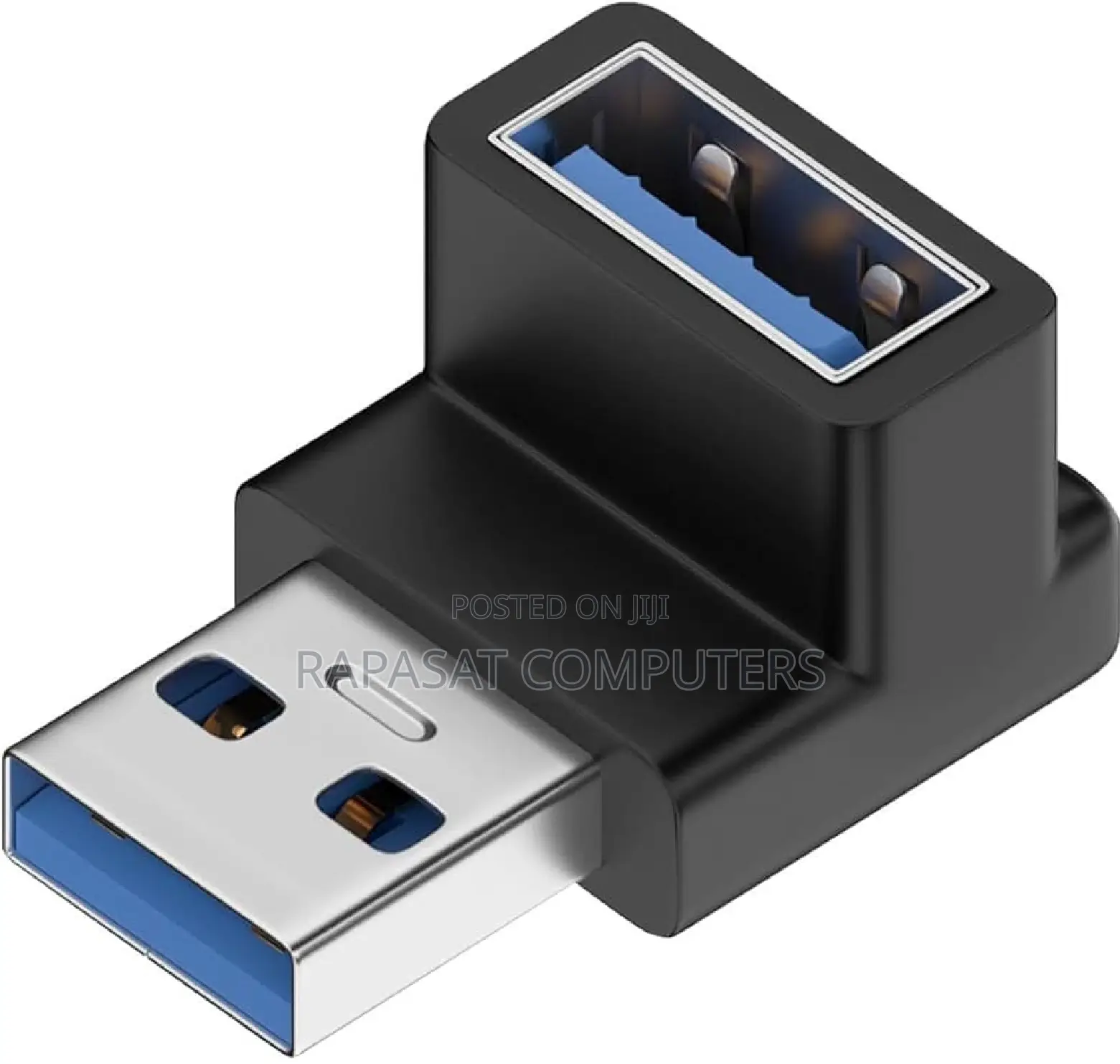 Usb 3.0 Male to Female Adapter 90 Degrees