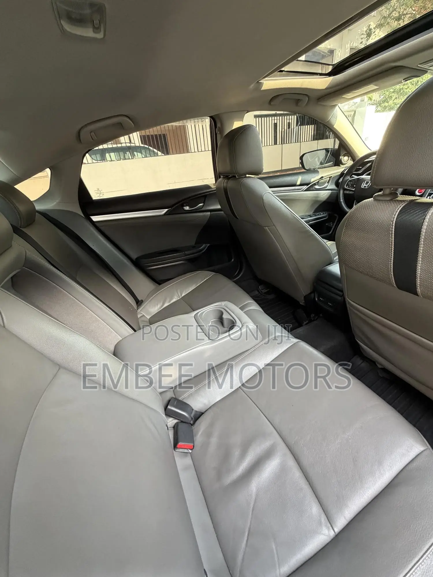 Honda Civic Touring 4dr Sedan (1.5L 4cyl) 2017 Black