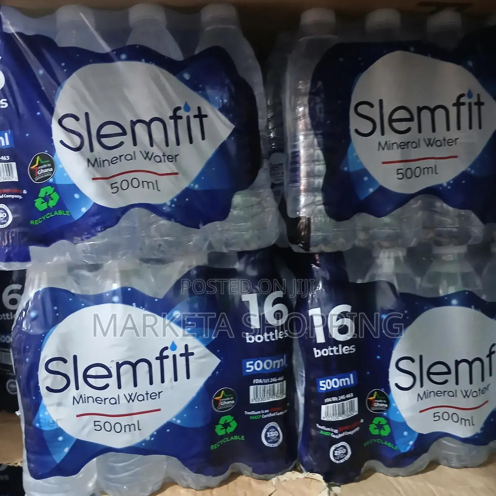 Slim Fit Mineral Water 500mlx16