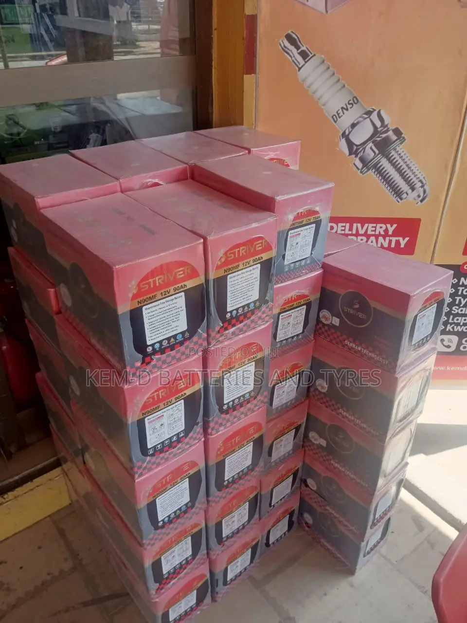 17 Plates Battery Striver Batteries - Free Delivery and Installation