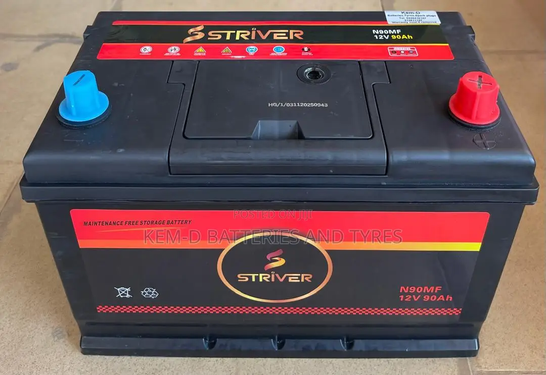 17 Plates Battery Striver Batteries - Free Delivery and Installation