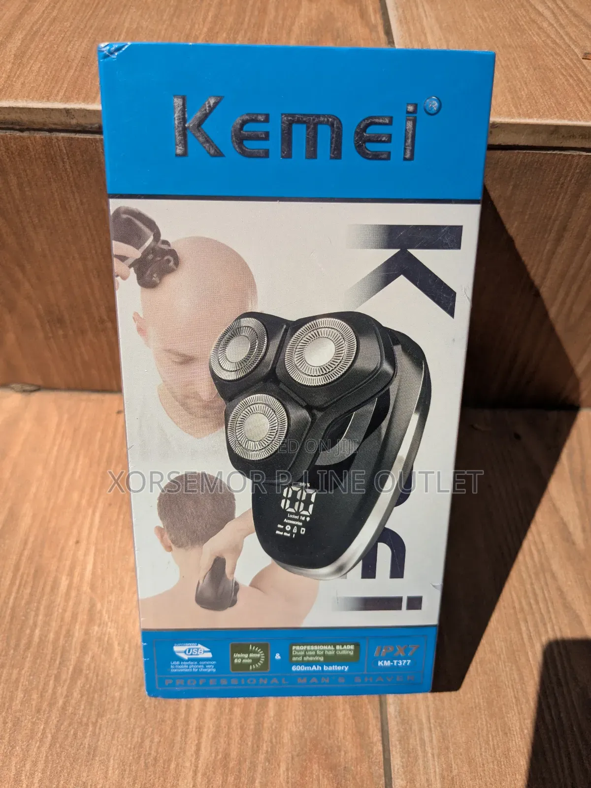 Kemei Km-T377 Electric Shaver Face Rechargeable