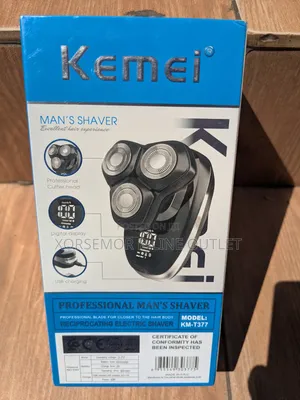 Kemei Km-T377 Electric Shaver Face Rechargeable