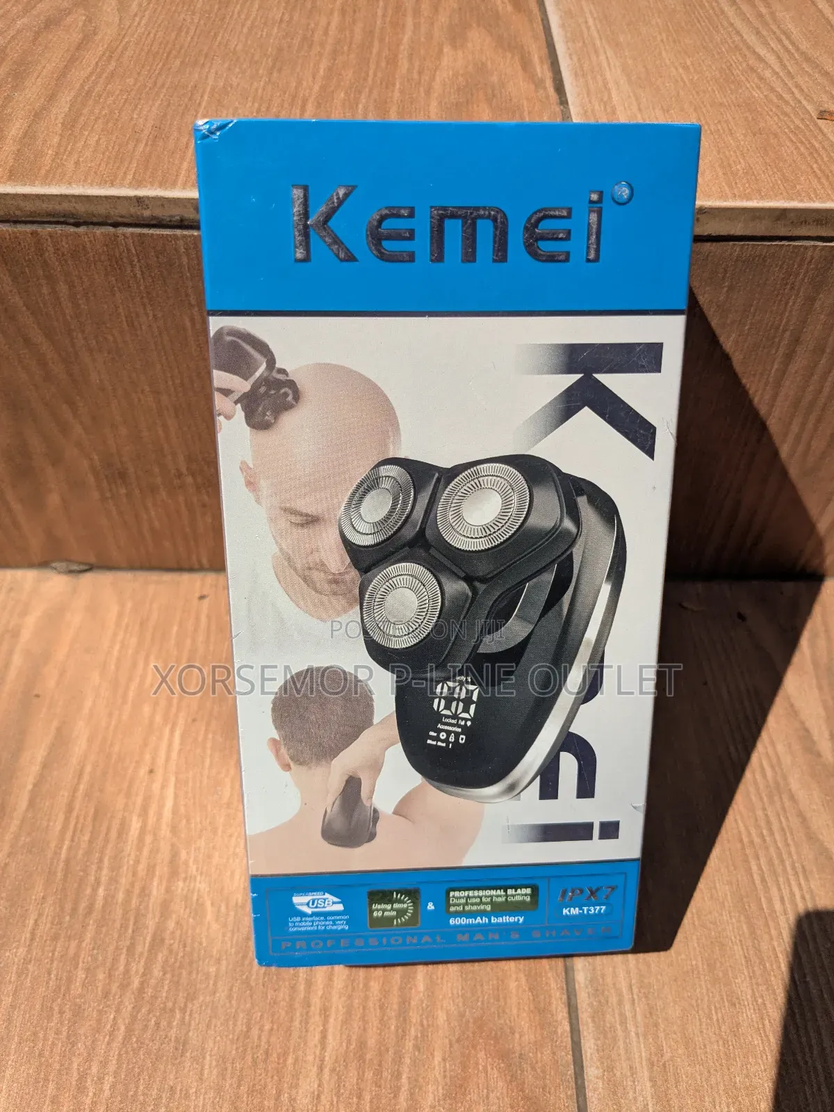 Kemei Km-T377 Electric Shaver Face Rechargeable