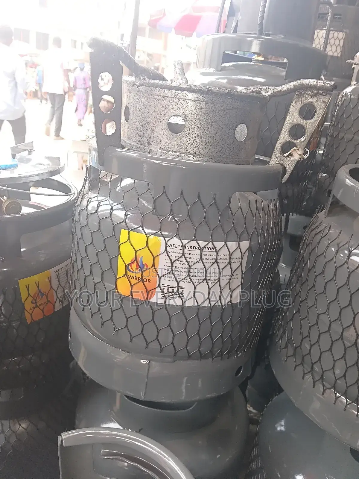 6kg Gas Cylinders With Head of Your Choice