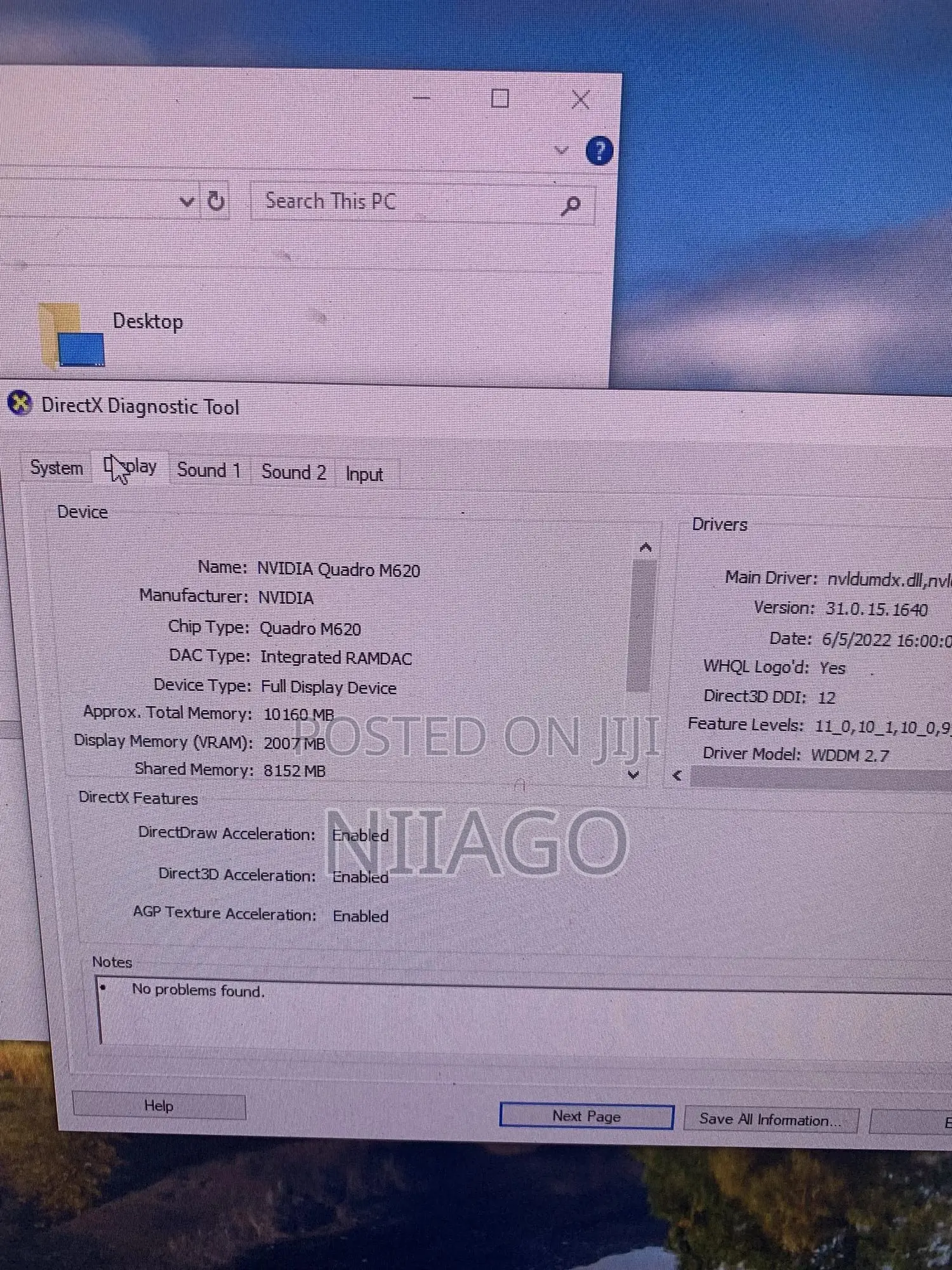 Desktop Computer HP 16GB Intel Core I7 SSD 512GB