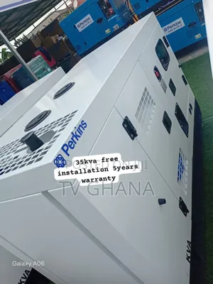Silent 35kva Perkins Generator – Ideal for Homes Shop