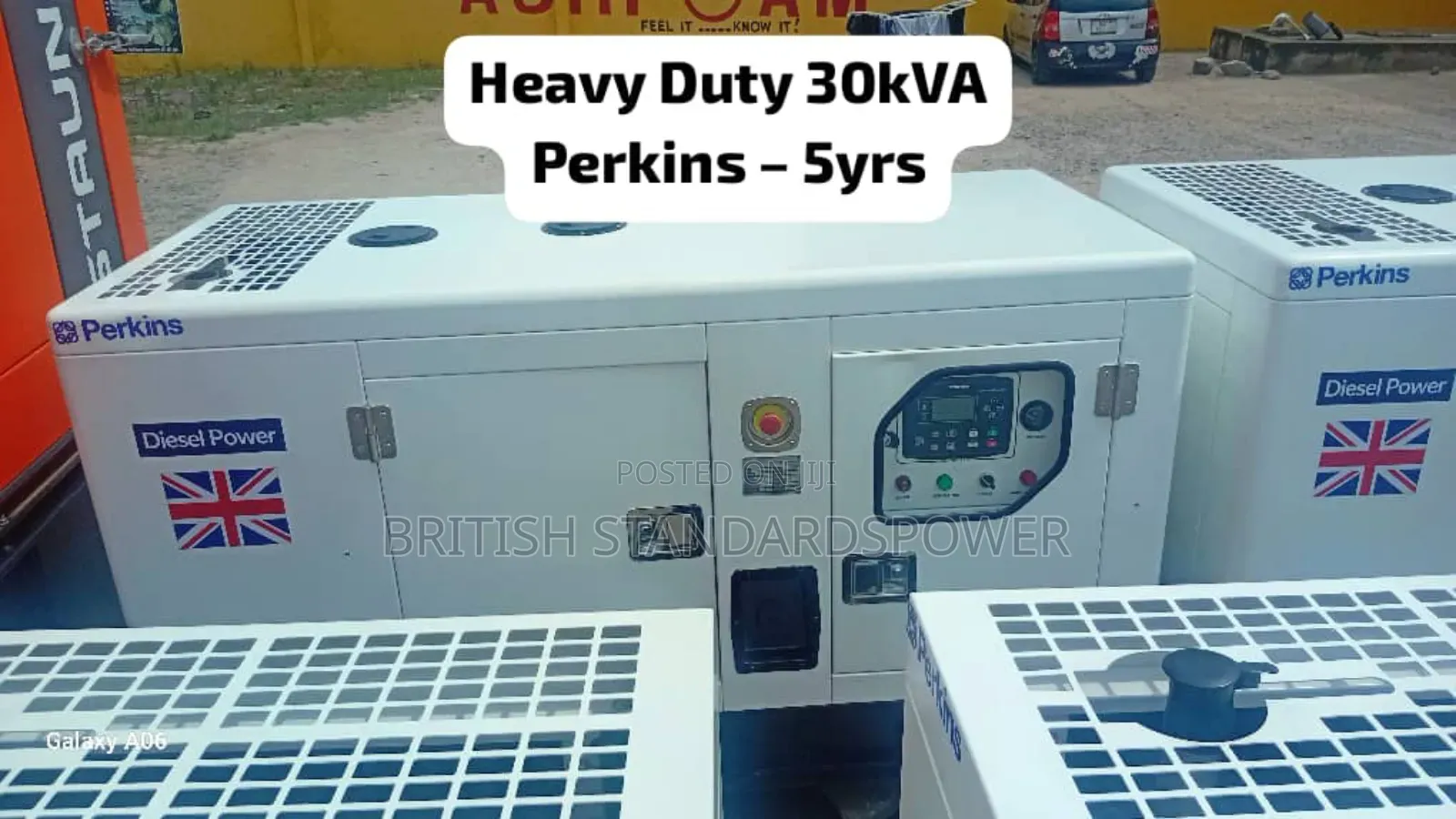 30kva Perkins Diesel Genset – Premium Quality + 5yrs Warranty