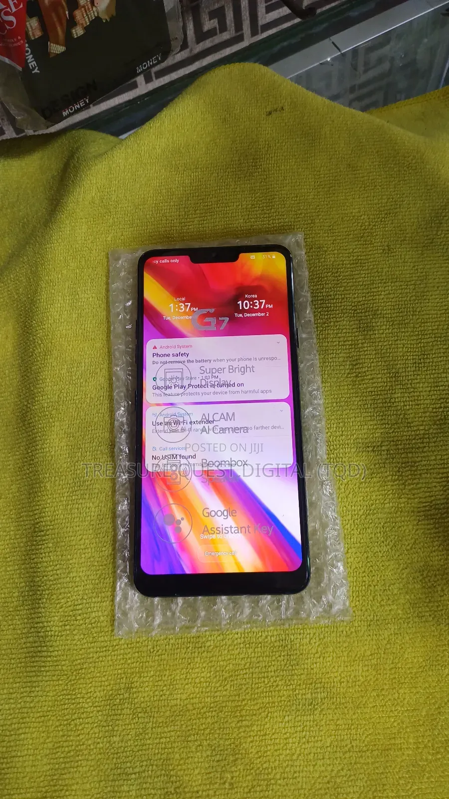 LG G7 ThinQ 64 GB Blue
