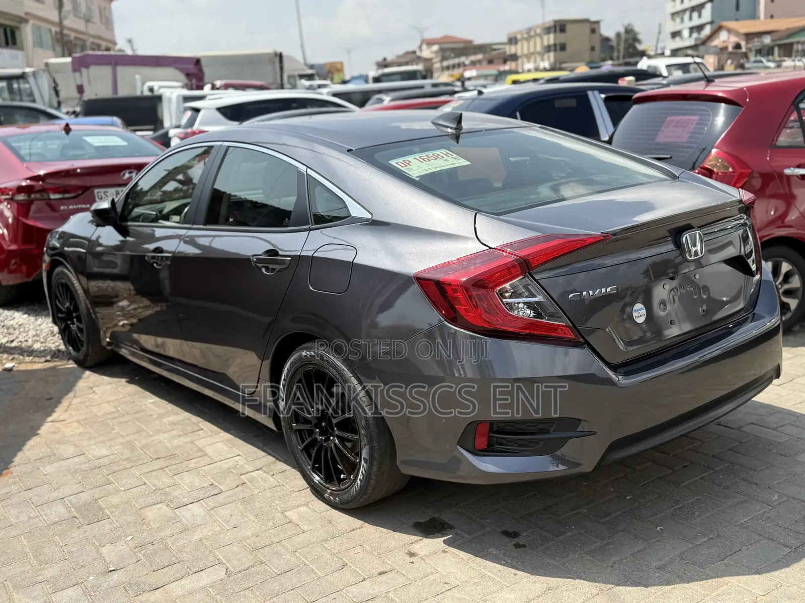 Honda Civic EX-L Sedan 2018 Black