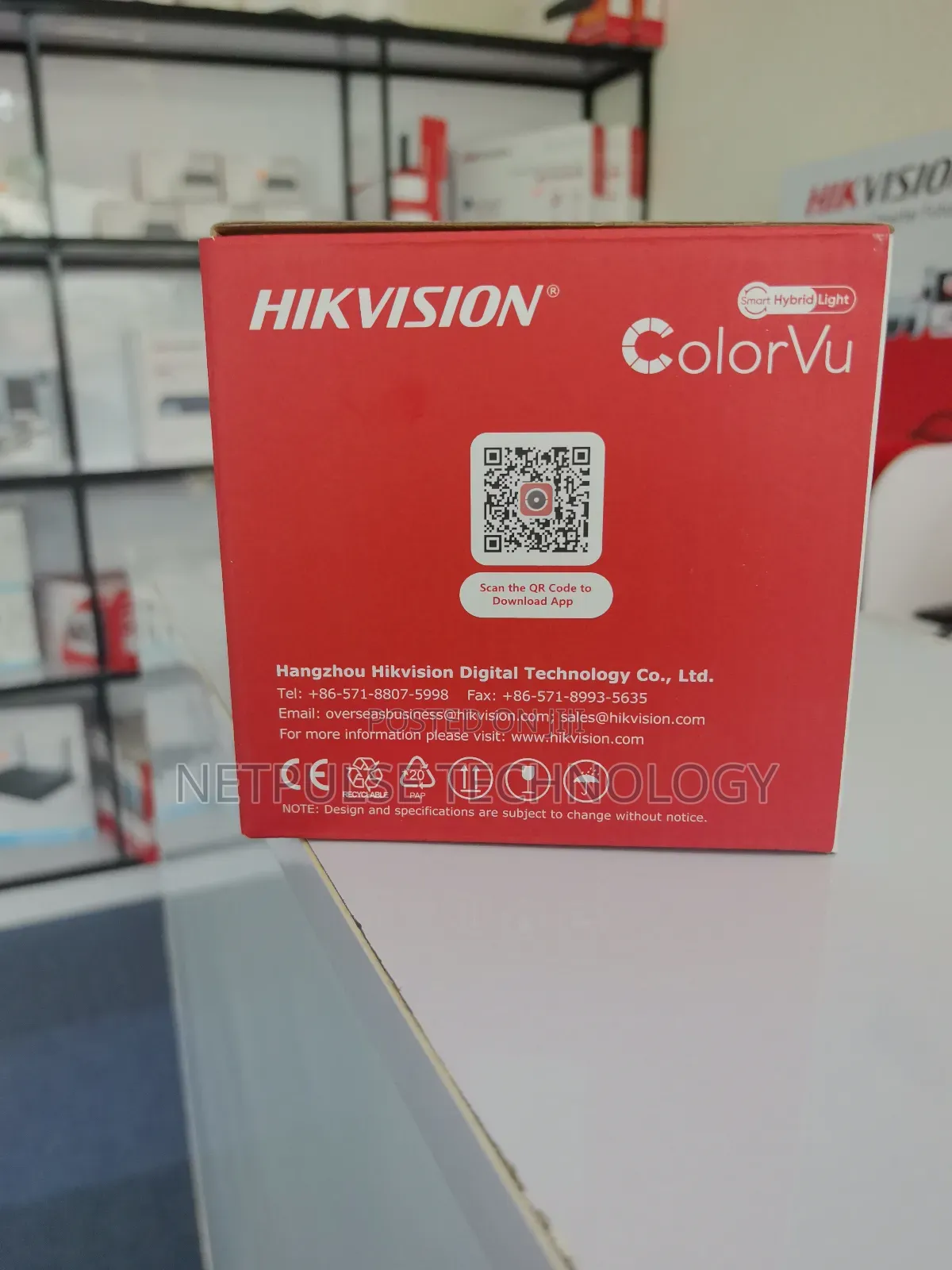 Hikvision Colorvu Fixed Bullet Network Camera 2mp Ds-2cd1027g2h-Liu