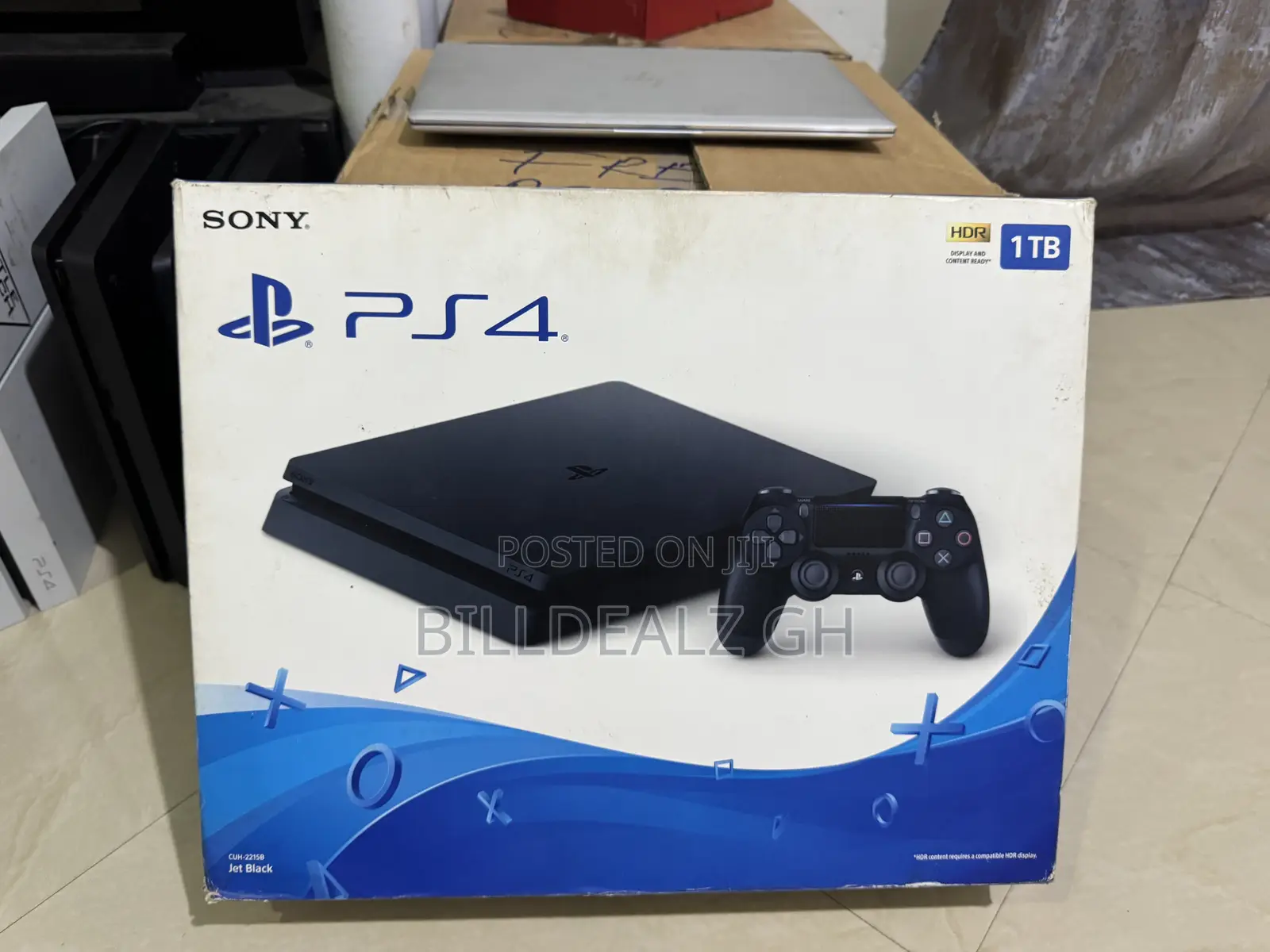 Ps4 Slim 1 Terabyte With Box and Accessories