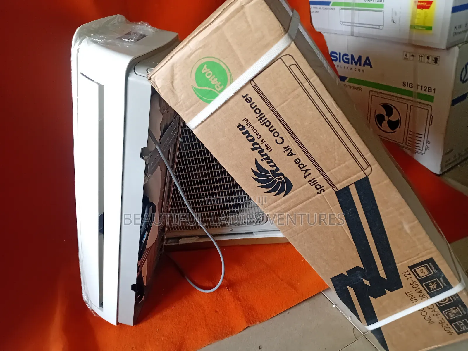Blissful Joy With Rainbow Shape Split Ac 1.5hp Smooth Cooling Magic