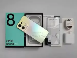 New Oppo Reno8 256 GB Silver