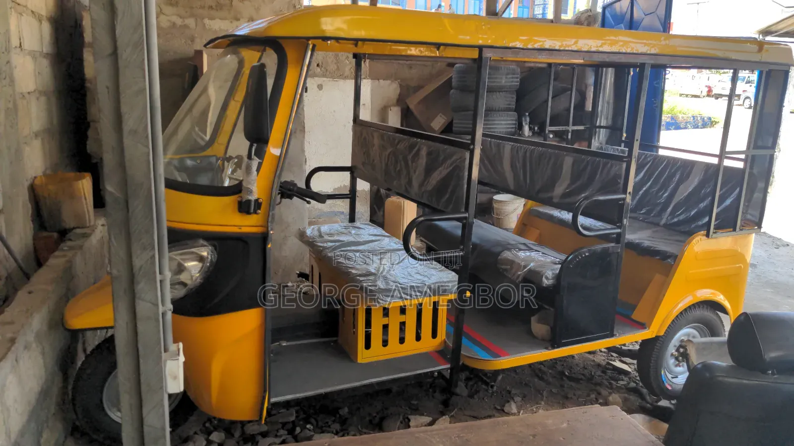 New Tricycle 2024 Yellow
