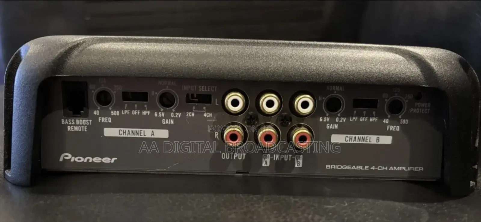 Pioneer Gm-Dx874 1200w 4-Channel Car Amplifier