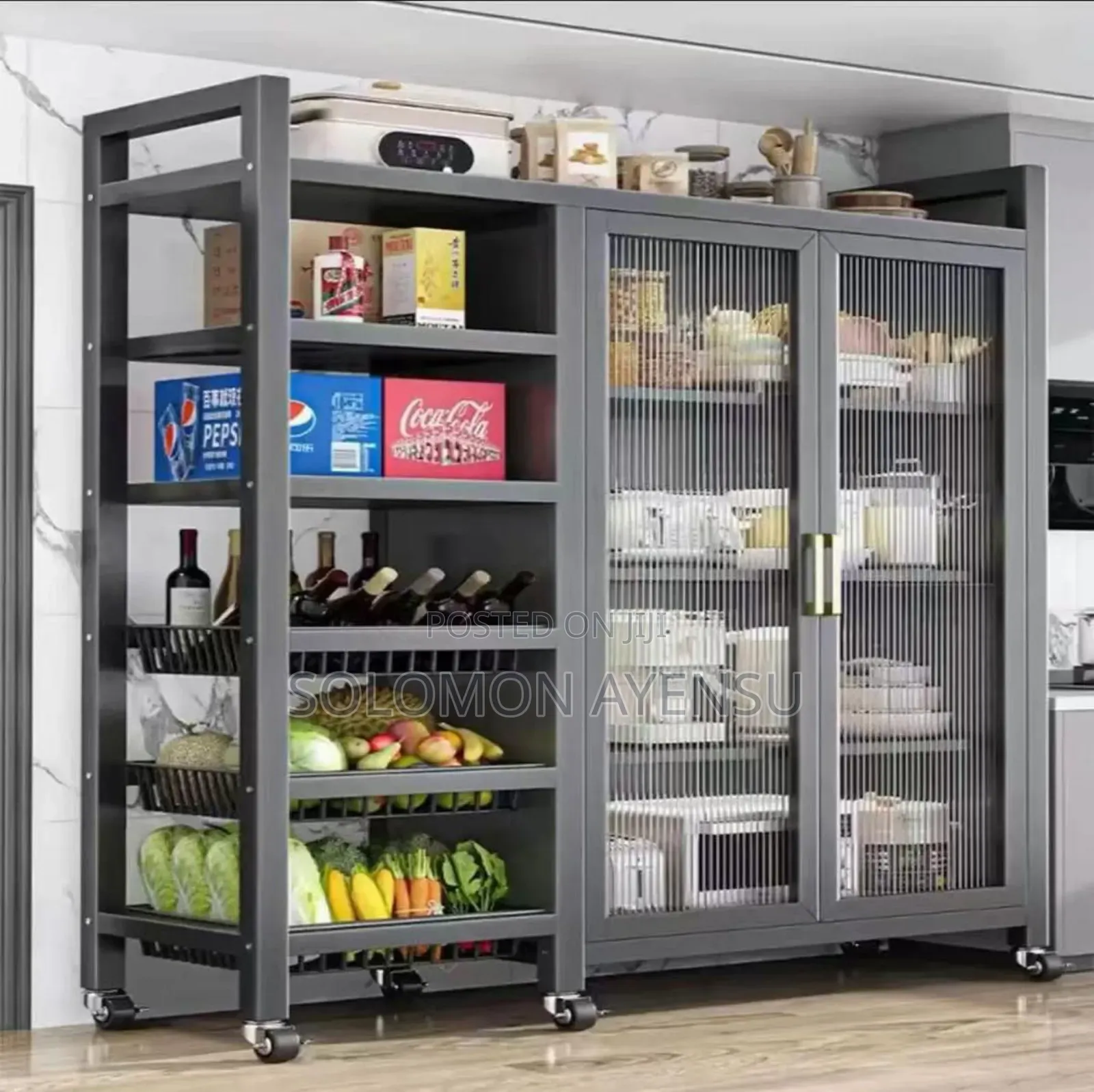 Quality Multi-functional Kitchen Storage Rack Or Pantry Cabinet.