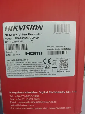 Hikvision Embedded NVR - Ds-7616ni-Q2/16p