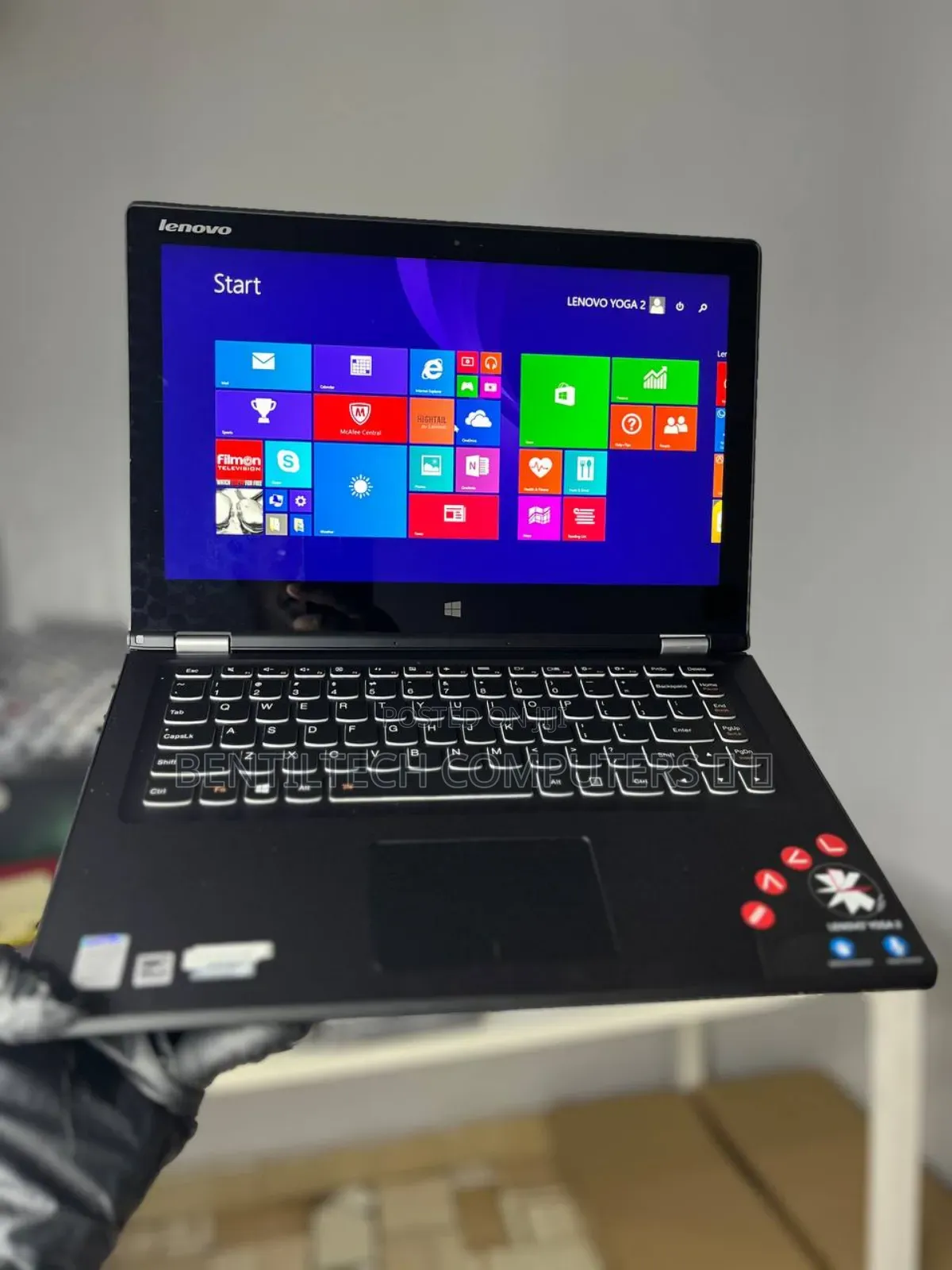 New Laptop Lenovo Yoga 2 8GB Intel Core i5 SSD 128GB