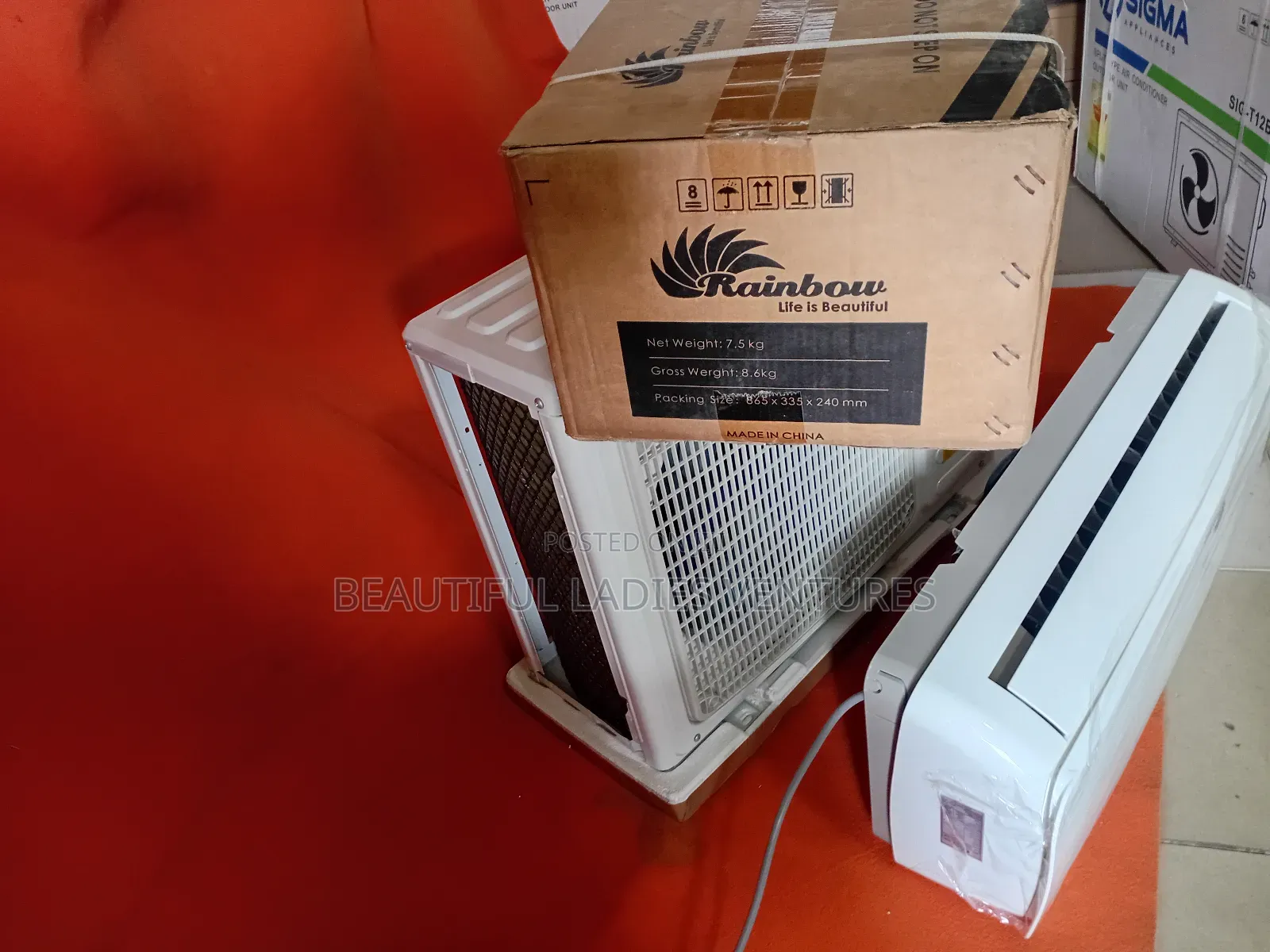 Rainbow Shape Split 1.5hp Ac With Pleasant Cool Moments