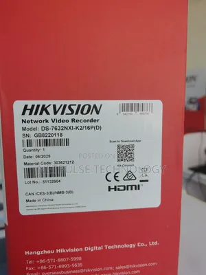 Hikvision Embedded NVR 32-Channels