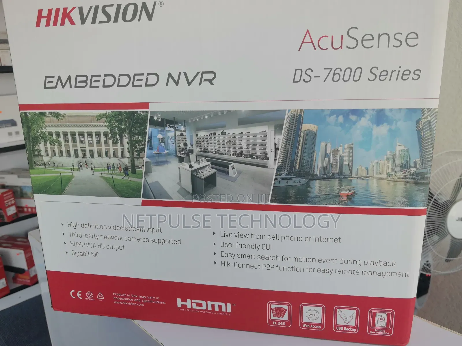 Hikvision Embedded NVR 32-Channels