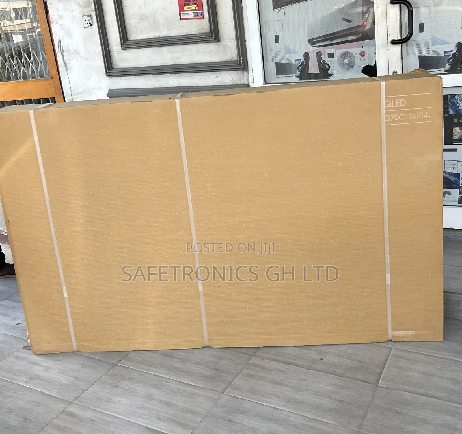 Choose Premium 85” Qled Samsung (85q70c) Sleek Tv