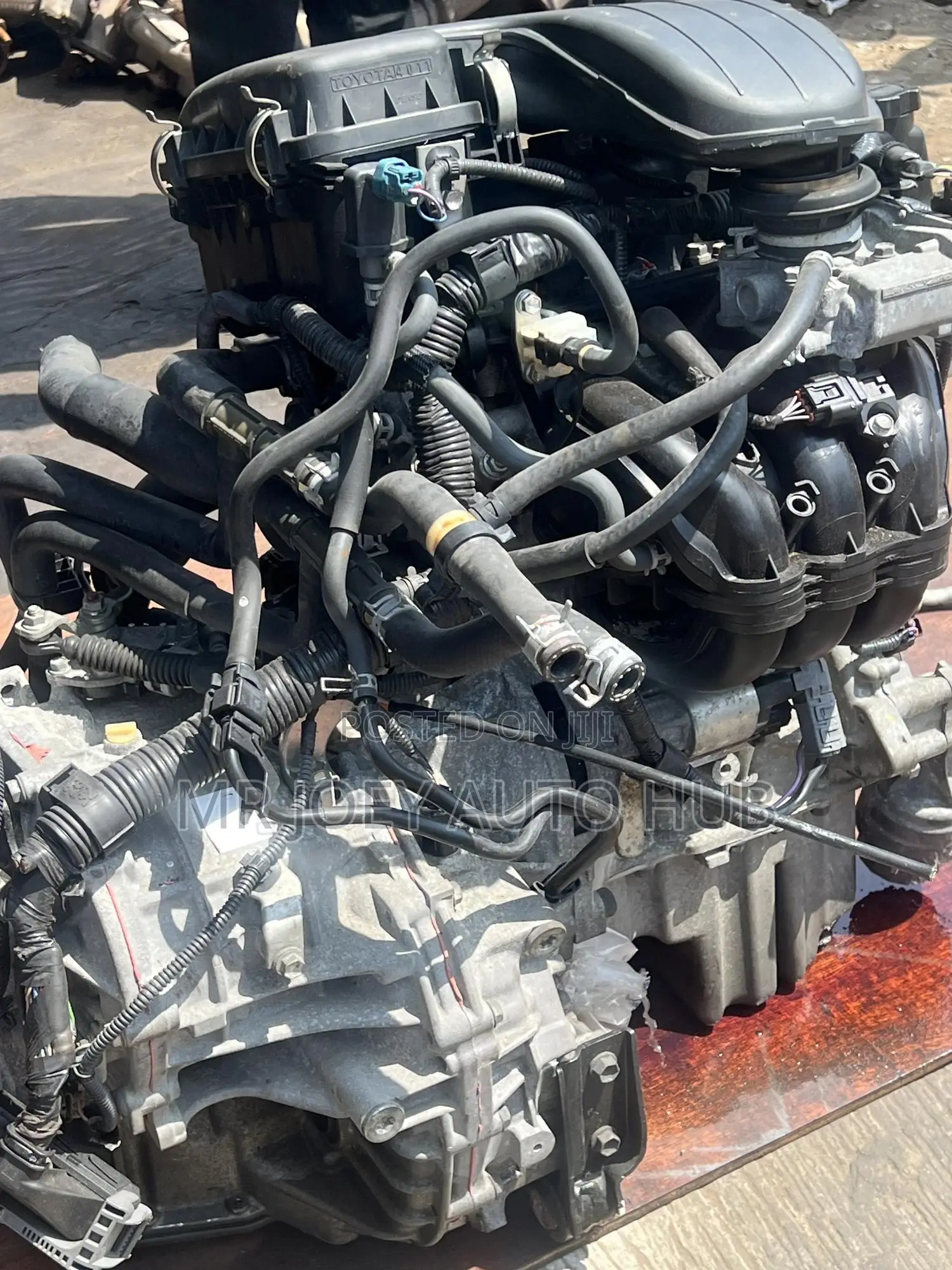 Toyota Vitz 2008 3plugs Complete Engine