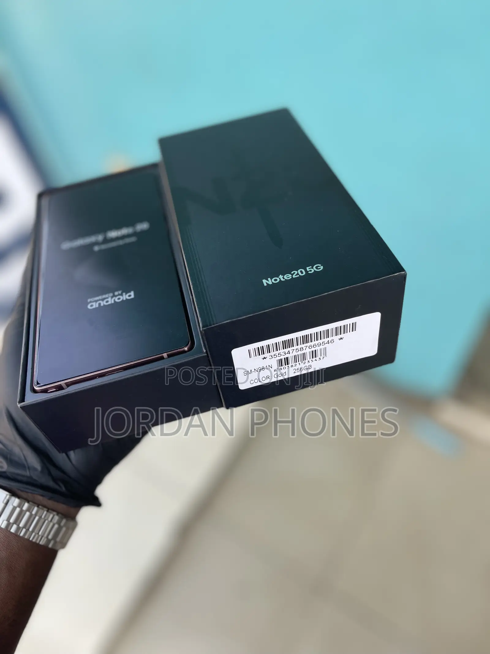 New Samsung Galaxy Note 20 5G 256 GB Gold
