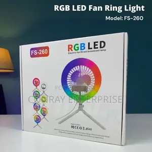 Video Making Kit (Lights and Fan)
