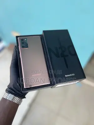 New Samsung Galaxy Note 20 5G 256 GB Gold