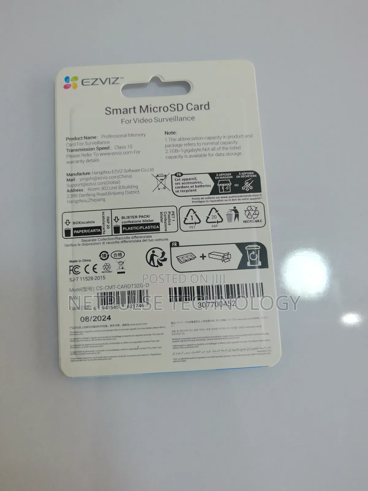Ezviz Micro Sd Card 32-Gb