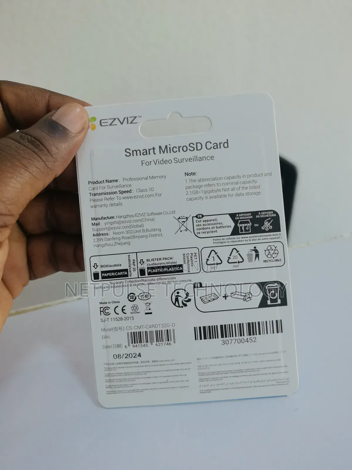 Ezviz Micro Sd Card 32-Gb