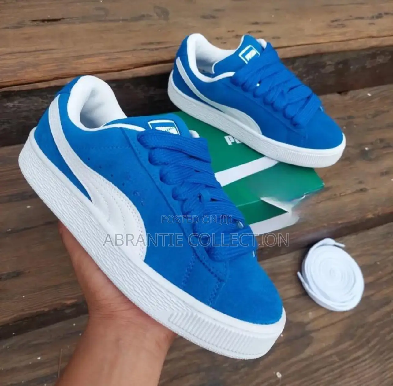 Puma Suede Xl Blue/White Available
