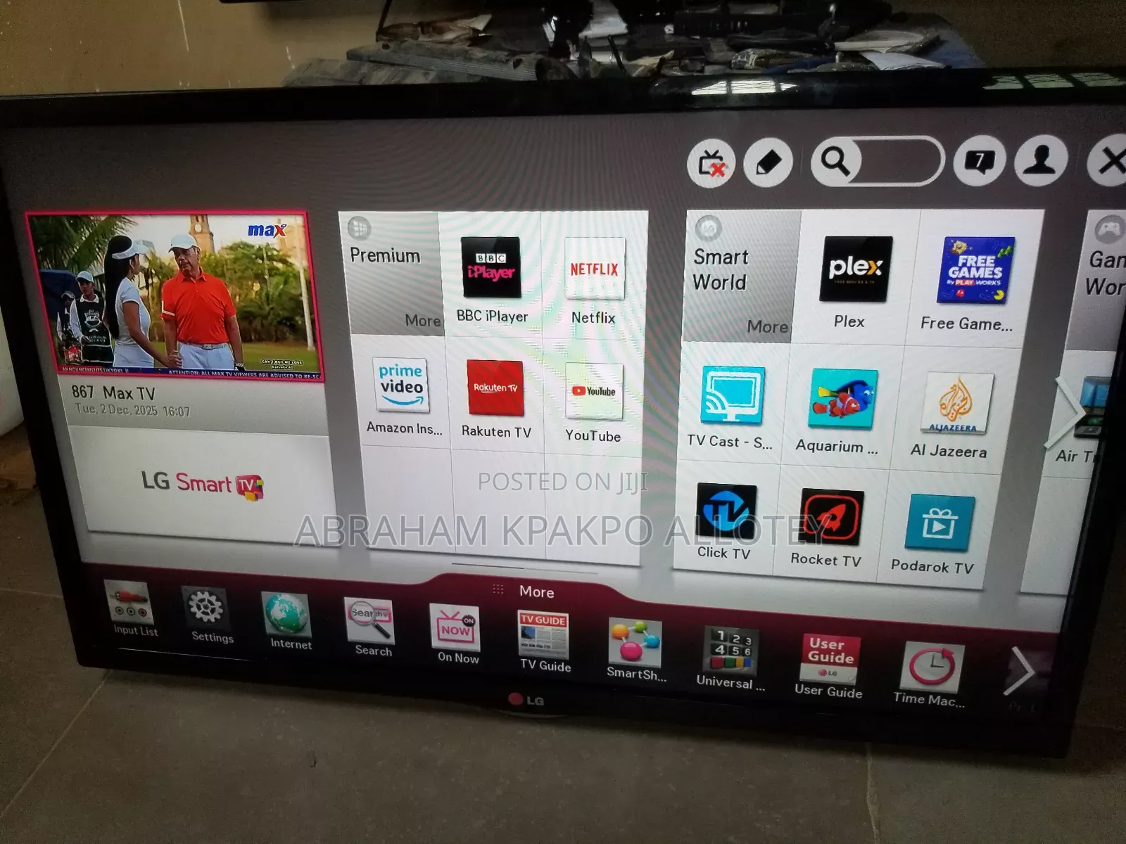 Lg 32" Led Satellite Tv