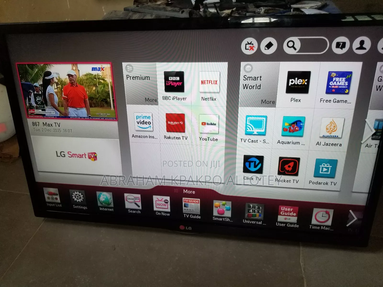 Lg 32" Led Satellite Tv