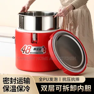 48-Hour Insulated Food and Drinks Warmer/Cooler- 5pcs