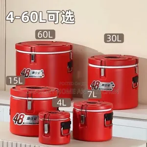48-Hour Insulated Food and Drinks Warmer/Cooler- 5pcs