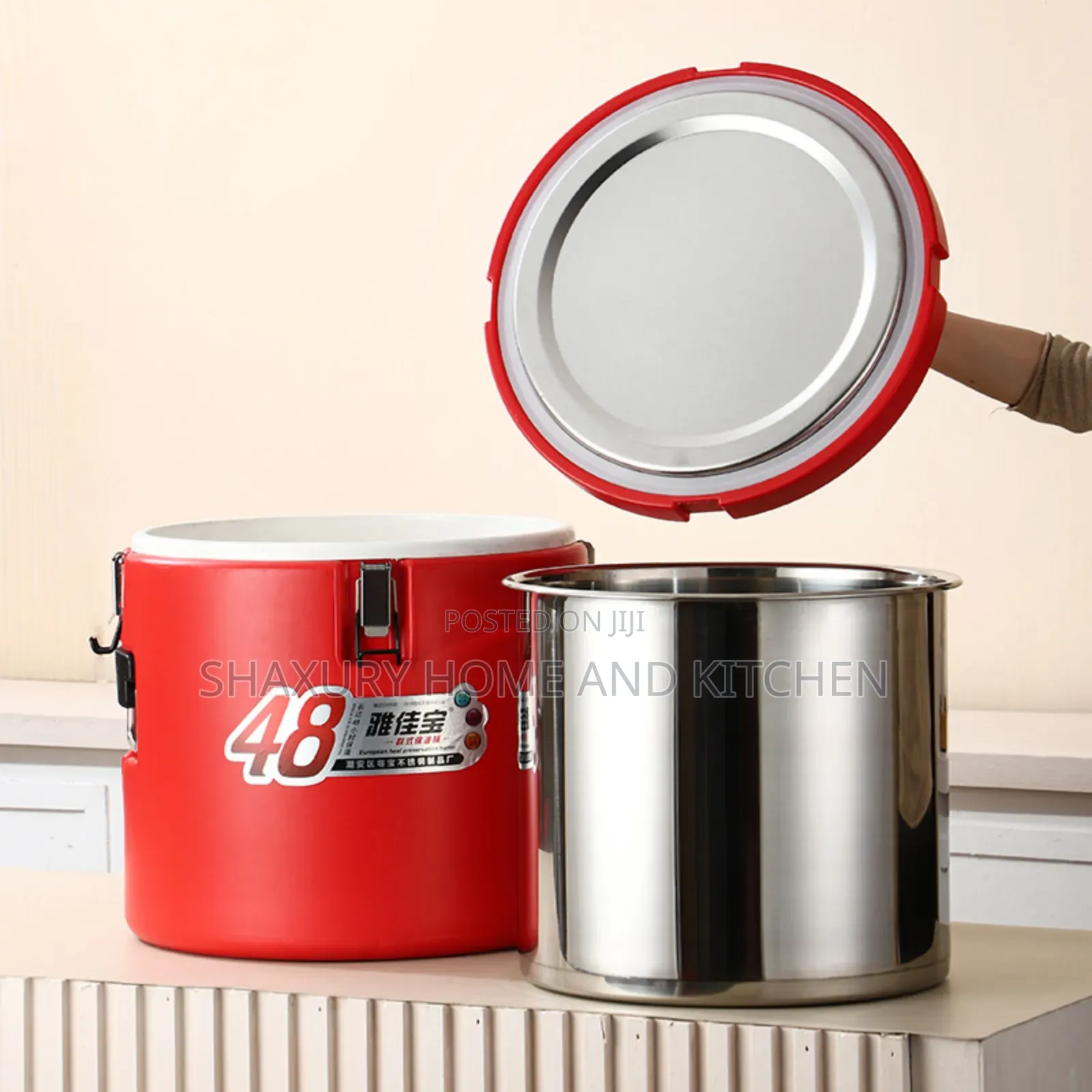 48-Hour Insulated Food and Drinks Warmer/Cooler- 5pcs