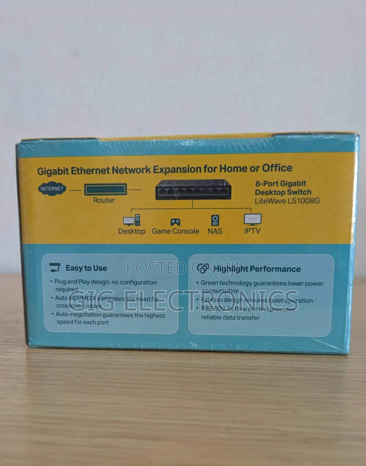 Tp-Link Ls1008g 8-Port Gigabit Switch