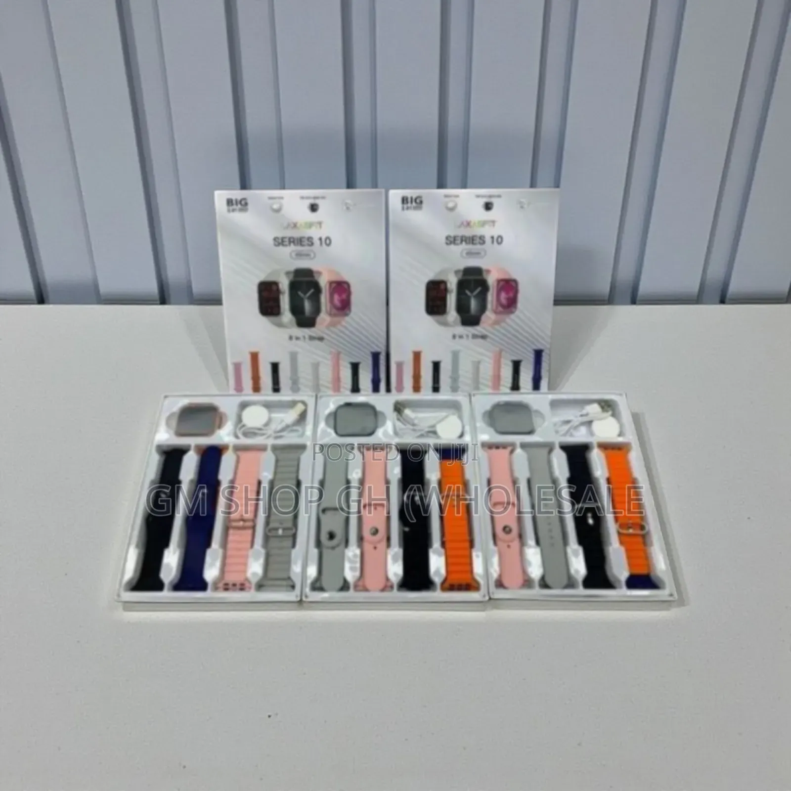 Laxasfit Series 10 Smartwatch 8 in 1 Set (636836)