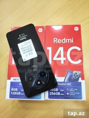 New Xiaomi Redmi 14C 256 GB Black