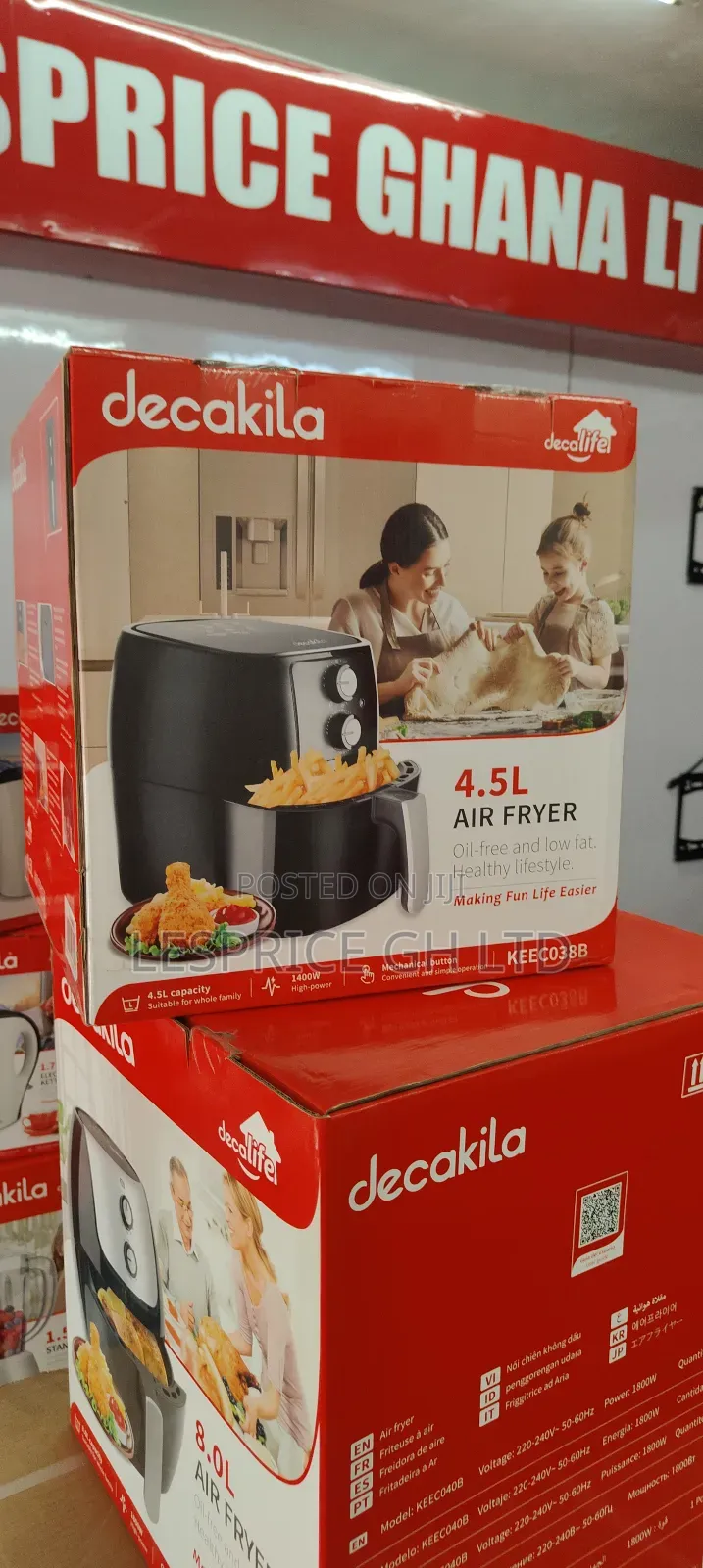 Promo Promo Air Fryer 4.5l