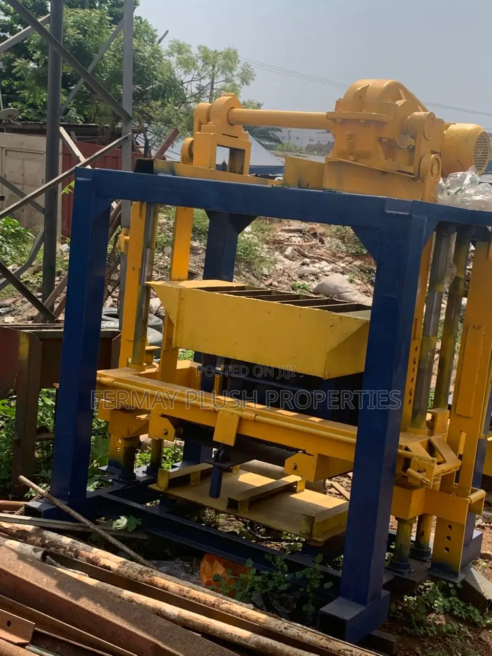 Original Concrete Self Load Block Machine