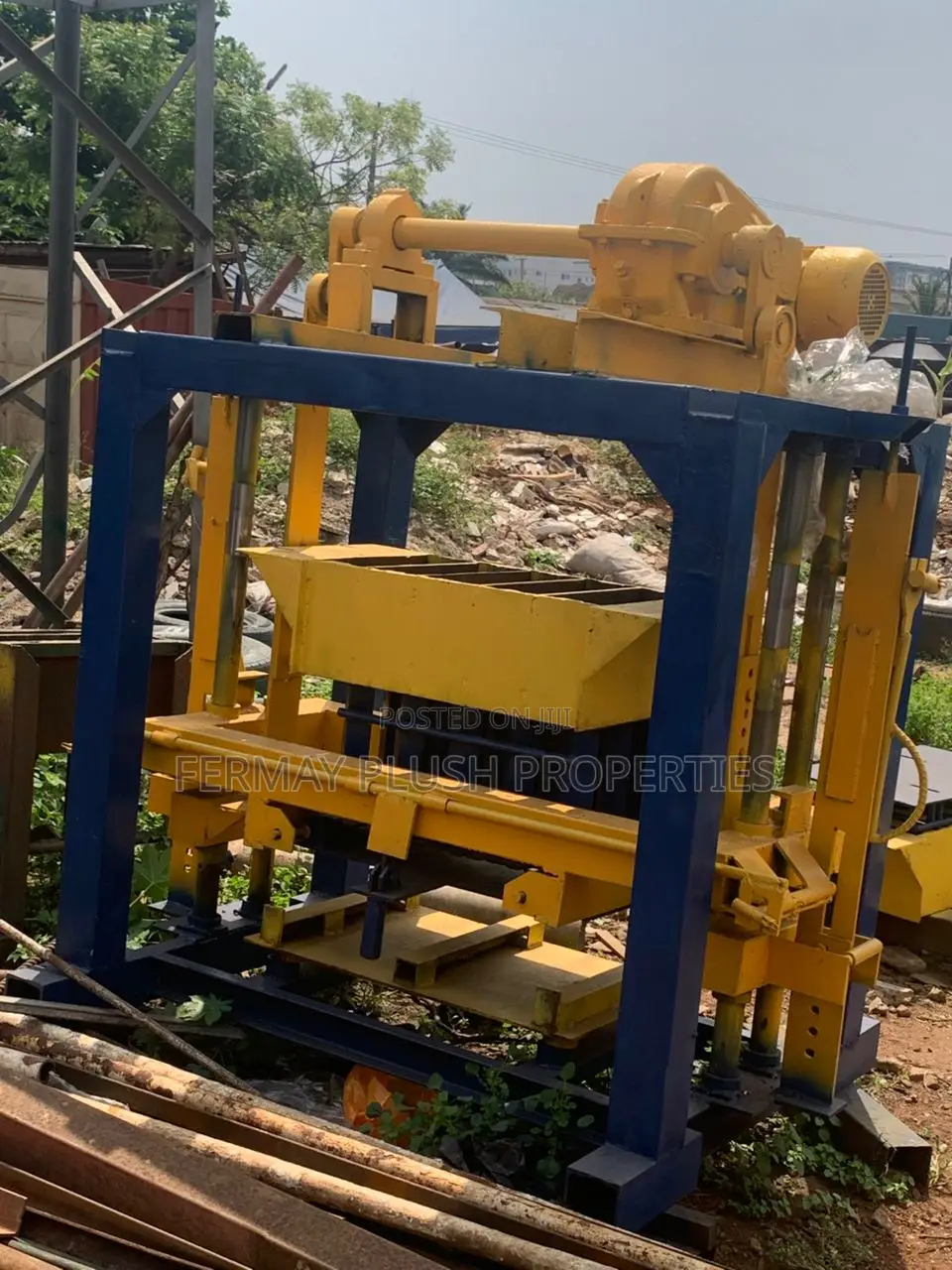 Original Concrete Self Load Block Machine