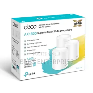 Tp-link Deco X20 Ax1800 Whole Home Mesh Wi-fi 6 System 3 Pack