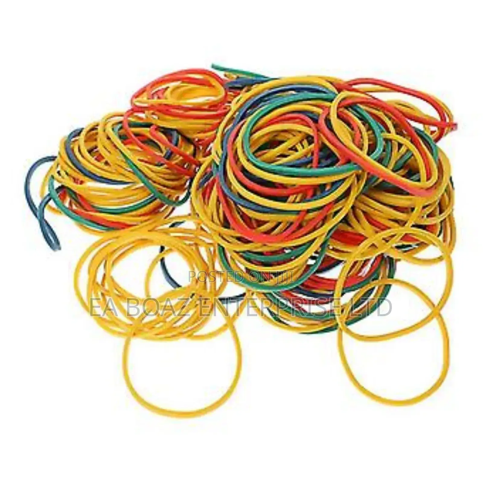 Assorted Color Rubber Bands Multi-Function Crafts Binding 10pack